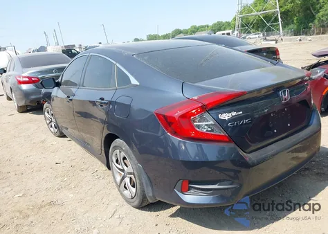 2018 Honda Civic Lx из США, поврежденный, VIN 2HGFC2F50JH597861
